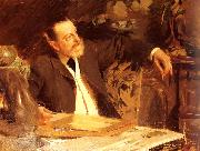 Anders Zorn Antonin Proust oil on canvas